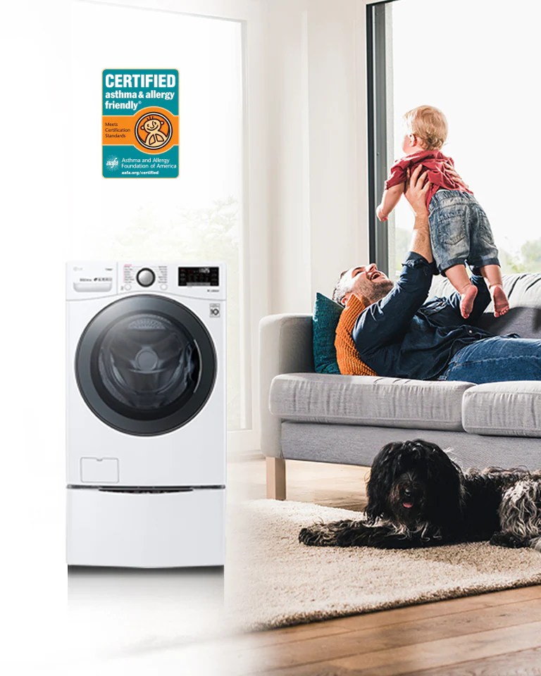LG WM9000HVA Mega Capacity Front Load Smart Washer LG USA
